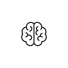 Cloud Computing AI Brain Icon