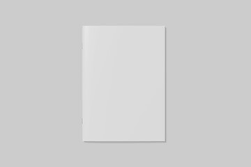 A4 brochure or catalog cover for mockup