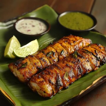 meen pollichathu indian cuisine video