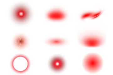 Abstract Red Geometric Shapes:  Vibrant, Bold, Graphic Design Elements for Modern Branding.