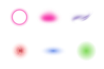 Abstract Colorful Shapes:  Vibrant Organic Forms, Modern Design, Playful Mood