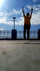 girl on the pier