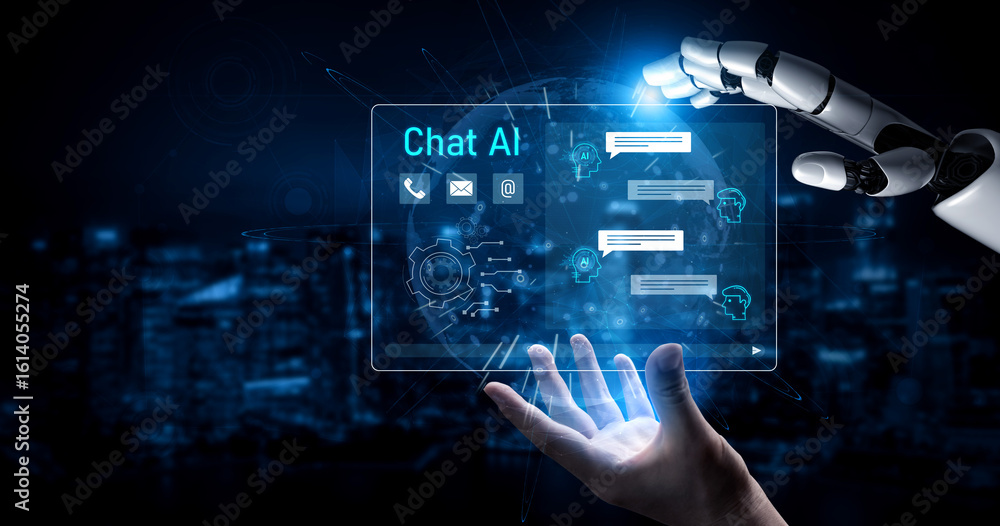 Aufkleber ai enhances chatbot interface by streamlining chatbot, communication, and ai support into one intell