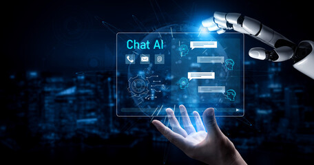 AI enhances chatbot interface by streamlining chatbot, communication, and AI support into one...