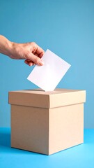 Hand placing ballot in box (1)