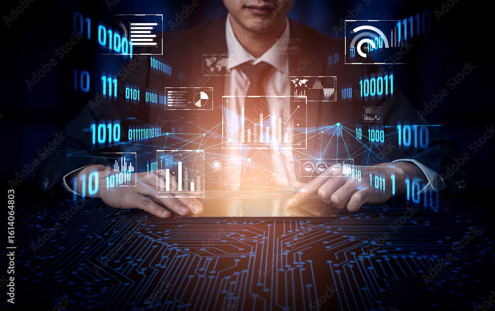 Poster big data and analytics support real-time insights, predictive modeling, and data-driven decisions fo