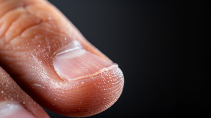 Fototapeta premium Close Up Image of Ingrown Toenail