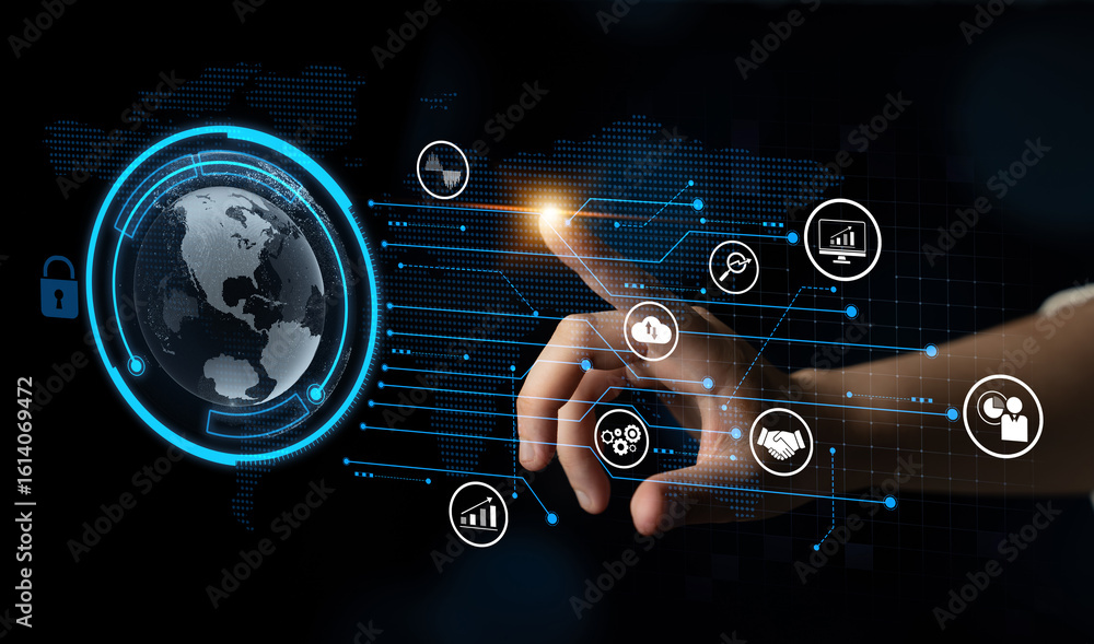Poster big data and analytics support real-time insights, predictive modeling, and data-driven decisions fo