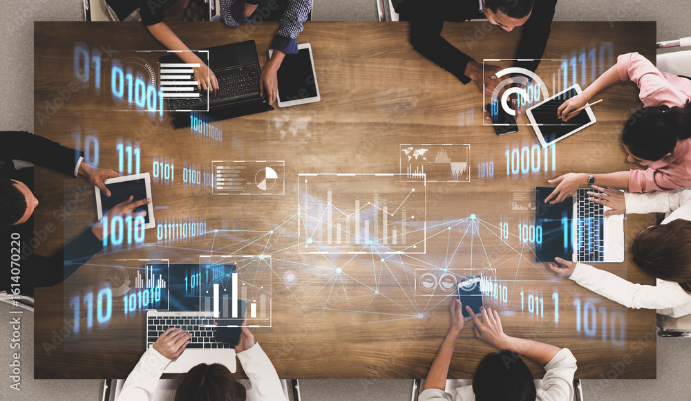 Poster big data and analytics support real-time insights, predictive modeling, and data-driven decisions fo