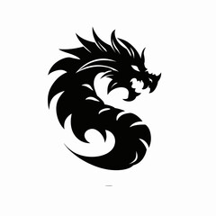 A minimalist black icon of a fried egg. A simple flat graphic illustration representing breakfast food and healthy eating concepts.