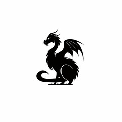 A minimalist black icon of a fried egg. A simple flat graphic illustration representing breakfast food and healthy eating concepts.