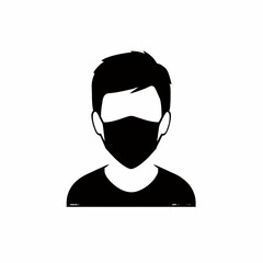 A minimalist black icon of a fried egg. A simple flat graphic illustration representing breakfast food and healthy eating concepts.