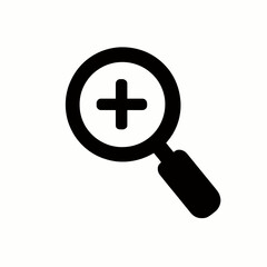 Fototapeta premium Simple black map pin icon with a subtle 3D effect. A graphic symbol for location, destination, and GPS navigation.