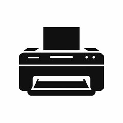 Sleek Printer Illustration for Home and Office Use Modern Printing Equipment for Efficient Document Management
