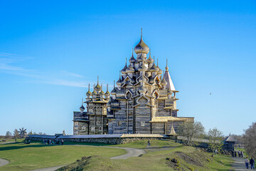 Obraz premium Wooden Churches Built without Nails