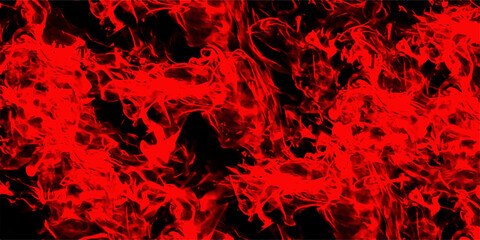 Fiery Red Abstract Background with Black Accents. Red grunge watercolor Grunge marbled pattern and fire paint brush. Rough red and dark watercolor brush drawn. Ideal for Posters Banners and Decorative