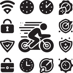 Minimal Fast Icon Vector Collection