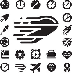Minimal Fast Icon Vector Collection