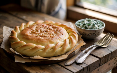 Dja is a traditional pie (meat pie) of Angola