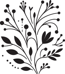 Minimal Decorative Floral Design