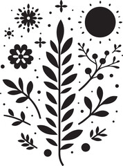 Minimal Decorative Floral Design