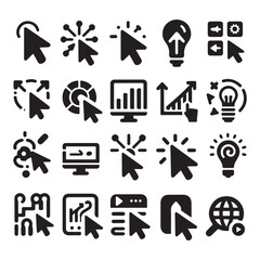 Minimal Cursor Icon Set