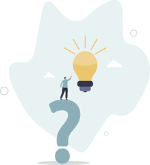 Question and answer, q and a or solution to solve problem, FAQ frequently asked question,human life.