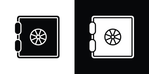 Safe icon symbol for Apps and Branding.