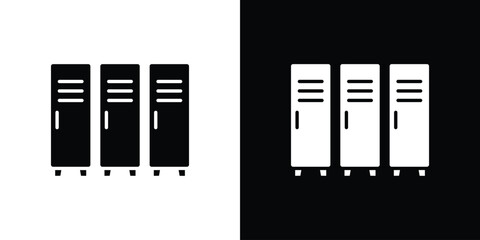 Locker icon symbol for Apps and Branding.