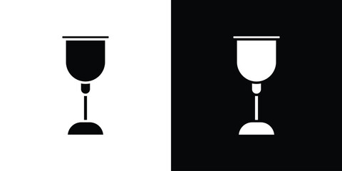 Goblet icon symbol for Apps and Branding.