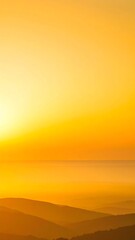 Obraz premium Golden Sunrise Over Hills