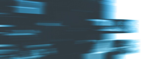 blue and grey abstract background with motion blur and halftone texture