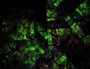 Imaginatory fractal abstract background Image