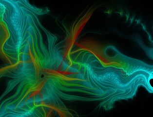 Obraz premium Imaginatory fractal abstract background Image