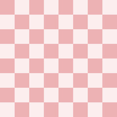 Seamless pink and light pink checkered gingham pattern. Ideal for textile design, stationery, digital paper, packaging, and playful or vintage-inspired backgrounds.