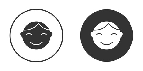 Child face icon