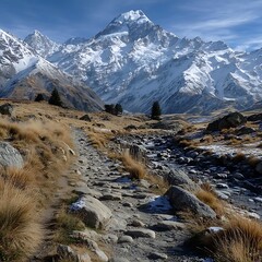 Serene Mountain View high resolution picture