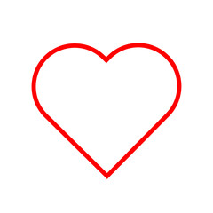 Red Heart Icon. Red Love Icon Frame. Love Symbol Png.