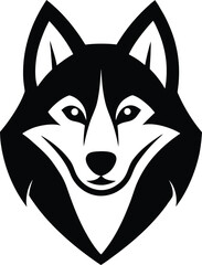 Husky Dog Head Icon