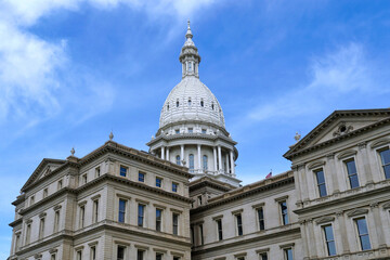 Dome of the Michigan State Capitol Building