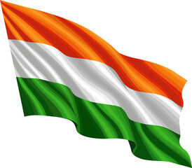 Obraz premium Indian Tricolor Flag