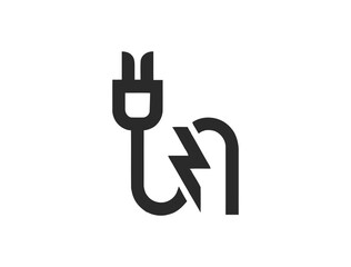 Charging & Energy Line Icon Set – Minimal Linear Icons of Battery, EV, Socket, Wireless Charging, Power Station, Electric Car & More
