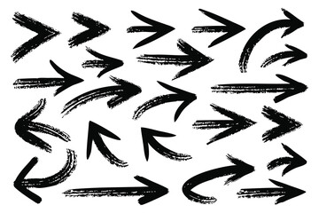  arrows vector set