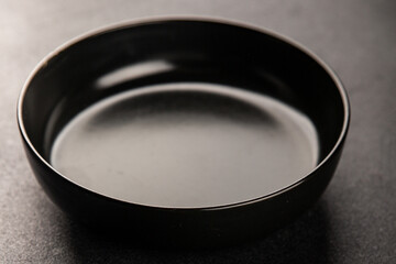 Plate black tableware empty dinnerware ready to serve dishes ready to serve dishes dinnerware serving dishes food ceramic plate on the table background food