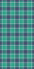 Fototapeta premium Repetition fabric seamless background, ribbon check vector tartan. Faded pattern textile texture plaid in teal and cyan colors.