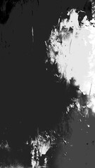 Naklejka premium A minimalist abstract background in grayscale tones featuring a textured composition of black, white, and gray