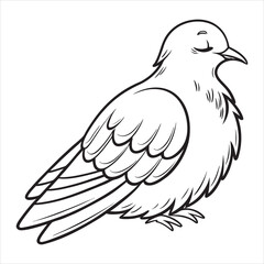Obraz premium Dove Vector
