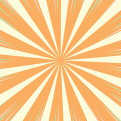 Dynamic Sunburst Rays Abstract Pattern Background new 2025 trendy sun brust retro comic style background