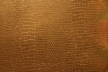 Einzigartige, alte Reptilien Haut Leder Imitat Hintergrund mit Spuren des Gebrauchs 