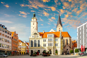 Altstadt, Ingolstadt, Bayern, Deutschland 